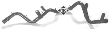 Шланг системи охолодження METALCAUCHO 03083