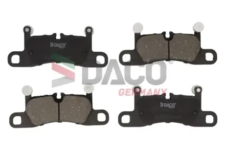 Колодки гальмівні (задні) VW Touareg/Porsche Cayenne 10- (187.5x75.5) DACO 324207