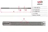 Шток рульової рейки з ГПК новий Alfa Romeo 159 05-11 MSG AR212C (фото 1)