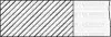 Комплект поршневих кілець (78.50/STD) (1.5/1.5/3) CITROEN Xsara Picasso 1.6 99- YENMAK 91-09362-000 (фото 1)