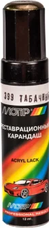 Реставрационный карандаш Табачный Серебристый коричнево-зелёный ВАЗ MOTIP 399