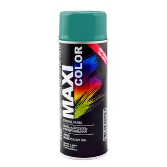 Емаль аерозольна універсальна декоративна RAL 5021 водна блакить 400 мл MAXI COLOR MX5021