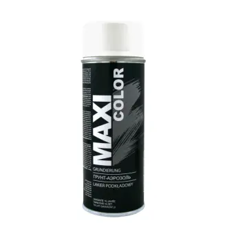 Грунт білий 400 мл MAXI COLOR MX0002