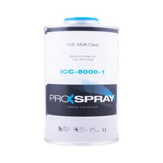 Прозорий акриловий лак 1л PROSPRAY ICC-8000-1