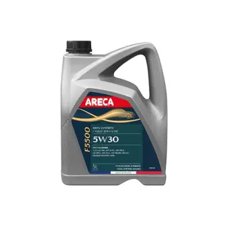 Моторное масло синтетическая F5500 5W-30 5 л ARECA PF009844