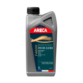 Моторна олива F4000 5W-40 синтетична 1 л ARECA PF011206 (фото 1)