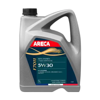 Моторное масло F7011 5W-30 синтетическое 5 л ARECA 051218