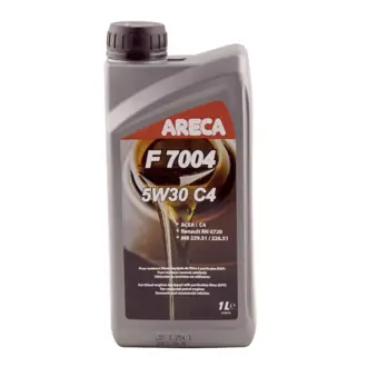 Моторное масло F7004 5W-30, 1 л ARECA 050894