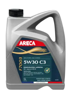 Моторное масло F7003 5W-30, 5 л ARECA 051050