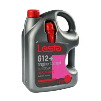 Готовый антифриз G12 красный -35 °C 4 л LESTA 393724_AS-A35-G12LESTA/4-AO