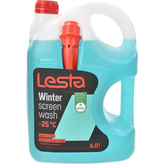Омыватель стекла Winter Screen Wash зимний -25 °С 4 л LESTA 390617_LS-25-LESTA/4