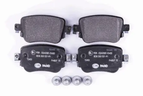 Гальмівні колодки (набір) HELLA 8DB355021911