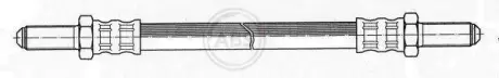 Шланг гальмівний A.B.S. A.B.S. SL1058