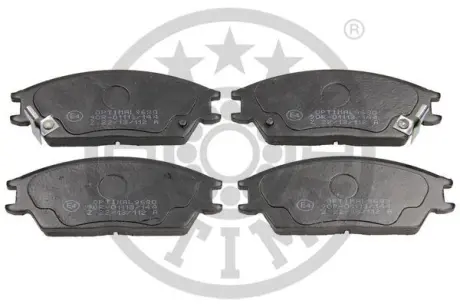 Гальмівні колодки дискові OPTIMAL BP-09680