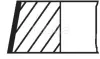 PIERЧCIENIE TЭOKOWE FIAT 1,3 M-JET 69,80 +0,20 MAHLE MAHLE\KNECHT 007RS001480N1 (фото 2)