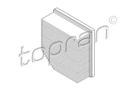Фільтр повітряний TOPRAN 720975
