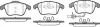 Гальмівні колодки (набір) DRIVE DRIVE+ DP1010100205 (фото 1)