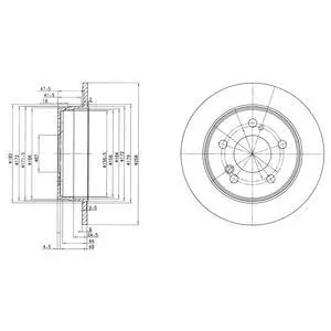 Гальмівний диск DRIVE DRIVE+ DP1010110020