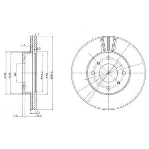 Гальмівний диск DRIVE DRIVE+ DP1010110645