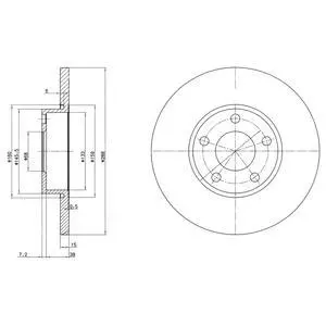 Гальмівний диск DRIVE DRIVE+ DP1010110079