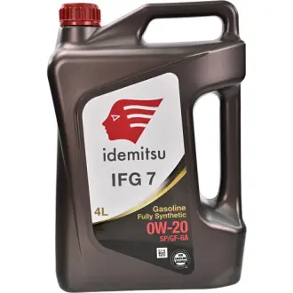 Моторна олива IFG7 0W-20 синтетична 4 л IDEMITSU 30015128-746000020