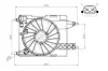 Вентилятор радіатора MERCEDES CITAN MIXTO (DOUBLE CABIN), CITAN (MPV), CITAN/MINIVAN (W415), RENAULT CLIO II, CLIO II/HATCHBACK, GRAND SCENIC II, KANGOO, KANGOO BE BOP 1.0-Electric 01.96- NRF 47966 (фото 1)