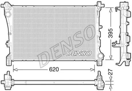 Теплообмінник DENSO DRM09167