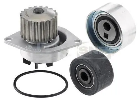 Комплект ГРМ (ремінь + ролик + водяний насос) CITROEN SAXO, PEUGEOT 106 II, 208 II 1.6 02.96- SNR NTN-SNR KDP459130
