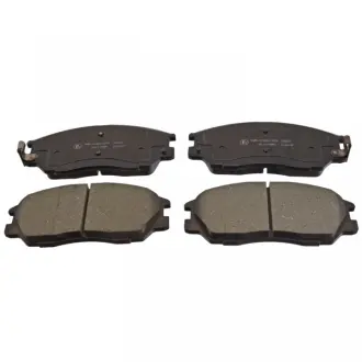 Комплект гальмівних колодок передн, HYUNDAI H-1 CARGO, TERRACAN, KIA OPIRUS, SSANGYONG REXTON / REXTON II, RODIUS I, RODIUS II, SUZUKI IGNIS II 1.5-3.5 11.01- FEBI 175207