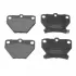 Комплект гальмівних колодок задн, TOYOTA CELICA, COROLLA, COROLLA VERSO, PRIUS, VIOS / SOLUNA VIOS, YARIS, YARIS VERSO 1.0-2.0D 04.99-12.09 FEBI 116306 (фото 1)