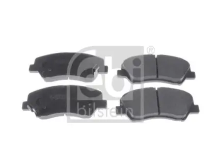 Комплект гальмівних колодок передн, HYUNDAI ACCENT IV, I20 ACTIVE, I20 II, KIA RIO III, RIO IV, STONIC 1.0-1.6D 11.10- FEBI 116280
