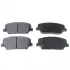 Комплект гальмівних колодок передн, HYUNDAI GENESIS, I30, VELOSTER, KIA CEED, OPTIMA, PRO CEED 1.0-2.4 06.10- FEBI 116282 (фото 1)