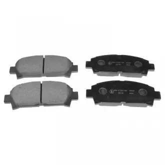 Комплект гальмівних колодок передн, TOYOTA AVENSIS, CARINA E VI, CELICA, MR2 II 1.6-2.0D 12.89-02.03 FEBI 116362