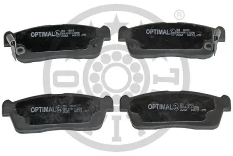 Гальмівні колодки дискові OPTIMAL BP-12413
