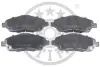 Гальмівні колодки дискові OPTIMAL BP-12160 (фото 1)