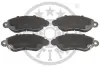 Гальмівні колодки дискові OPTIMAL BP-12019 (фото 1)