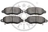 Гальмівні колодки дискові OPTIMAL BP-12019 (фото 2)