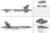 Рульова рейка з ГУР відновлена Audi A6 97-04 Rebuilding MSG AU218R (фото 1)