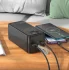 Повербанк 30000 mAh, 3 USB виходи, заряд через Type-C індикатор заряду чорний AVANTIS A375 BLACK (фото 3)