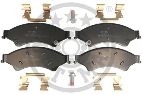 Гальмівні колодки дискові OPTIMAL BP-12700