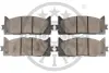 Гальмівні колодки дискові OPTIMAL BP-12314 (фото 2)