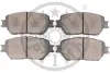 Гальмівні колодки дискові OPTIMAL BP-12253 (фото 2)