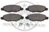 Гальмівні колодки дискові OPTIMAL BP-64320 (фото 2)