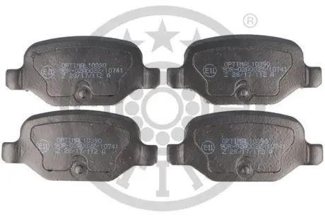 Гальмівні колодки дискові OPTIMAL BP-10390