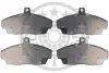 Гальмівні колодки дискові OPTIMAL BP-10259 (фото 1)