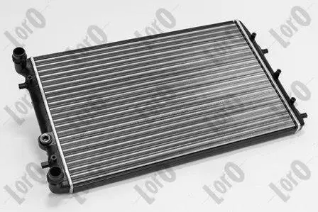 Радіатор охолодження двигуна Skoda Fabia 99-14/Roomster 06-15 LORO 053-017-0040