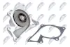 НАСОС РІДИНИ СИСТЕМИ ОХОЛОДЖЕННЯ | RENAULT MEGANE III 1.5DCI 09-, KANGOO 1.5DCI 08-, NISSAN QASHQAI 1.5DCI 06-, JUKE 1.5DCI 10-, DACIA DUSTER 1.5DCI 10- NTY CPW-RE-043 (фото 1)