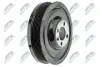 ШКІВ ВАЛУ | VW/AUDI/SKODA/SEAT ENG.1.6TDI, 2.0TDI GOLF VI 09-, PASSAT 10-, T5 09-, A3 05-, A4 07-, FABIA 09, OCTAVIA 09- NTY RKP-VW-014 (фото 1)