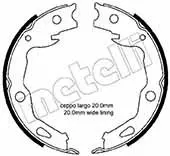 Колодки ручника Nissan X-Trail 14- (172x32) METELLI 53-0666