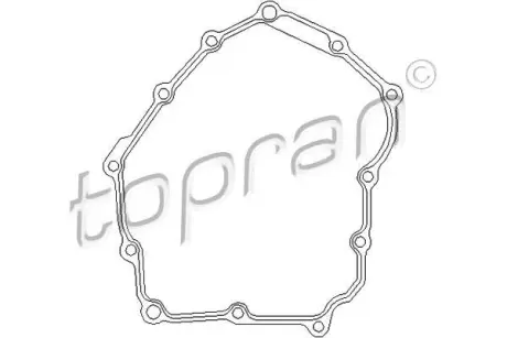 Uszczelka skrzyni biegуw TOPRAN 113233